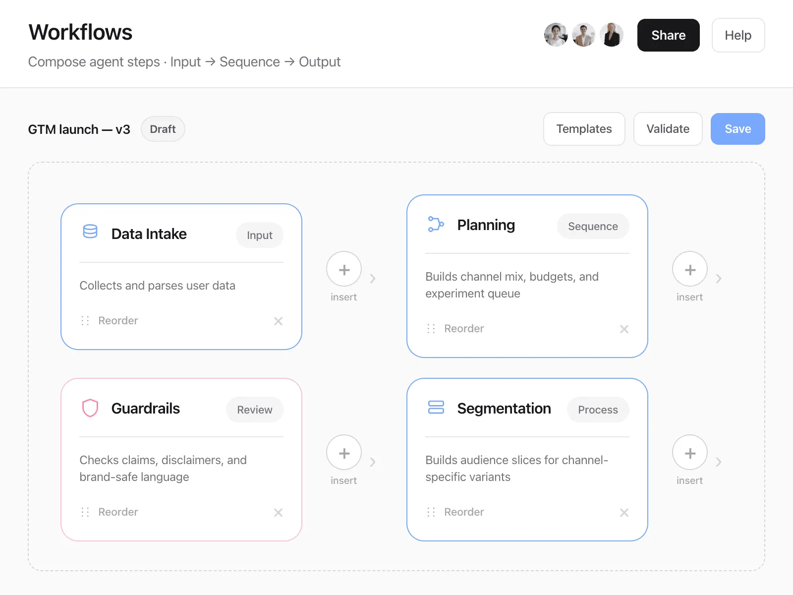 Sample UI